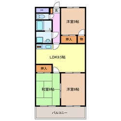 木田駅 徒歩11分 2階の物件間取画像